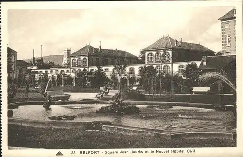 Belfort Belfort Square Jean Jaures Nouvel Hopital Civil Kat. Belfort