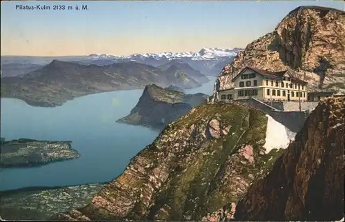 Pilatus Kulm Vierwaldstaettersee Kat. Pilatus Kulm