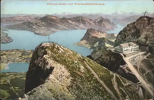 Pilatus Kulm Vierwaldstaettersee Kat. Pilatus Kulm