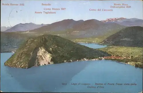 Lago di Lugano Monte Barone
Sassalto
Corno Bianco