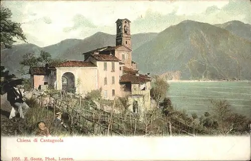 Castagnola Chiesa di Castagnola
Ticino Kat. Castagnola