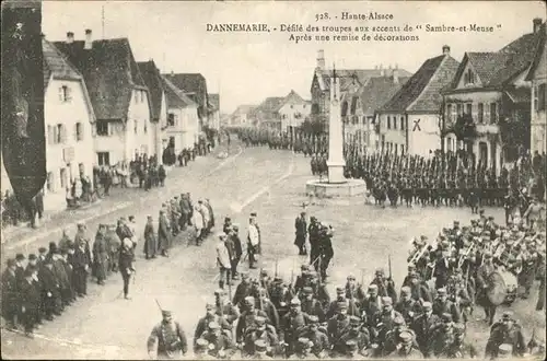 Dannemarie Haut-Rhin Sambre et Meuse Brunnen Kat. Dannemarie