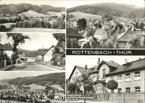 Rottenbach Thueringen Kinderferienlager Ortsansichten / Rottenbach Thueringen /Saalfeld-Rudolstadt LKR