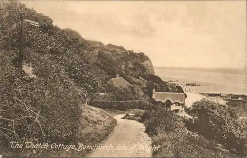 Bonchurch Isle of Wight Thatch Cottage *