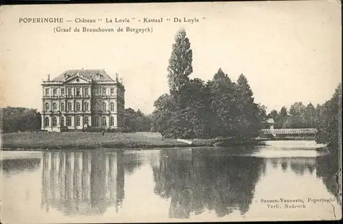 Poperinghe Chateau la Lovle Kasteel de Loyle *
