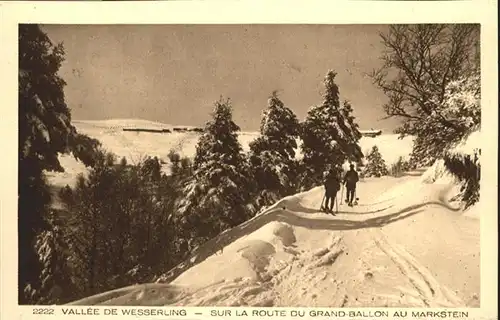 Wesserling Husseren Vallee Grand Ballon Markstein * / Husseren-Wesserling /Arrond. de Thann