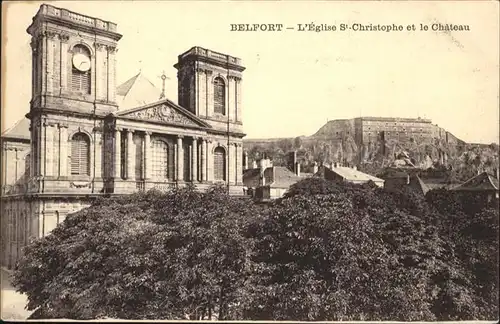 Belfort Belfort Eglise saint-Christophe
Chateau