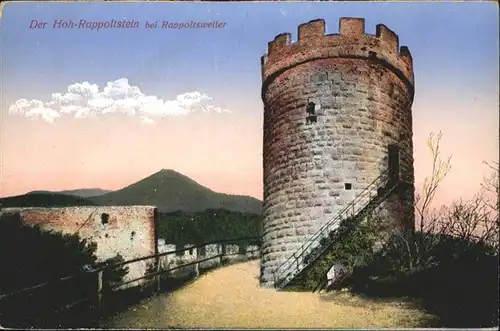 Rappoltsweiler Haut Rhin Elsass Hoh-Rappoltstein / Ribeauville /Arrond. de Ribeauville