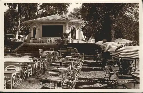 wb20435 Osmoissac Uvarium et Cafe de la terrasse Kategorie. Frankreich Alte Ansichtskarten