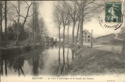 Belfort Belfort Parc a Fourrages 
Canal des Usines