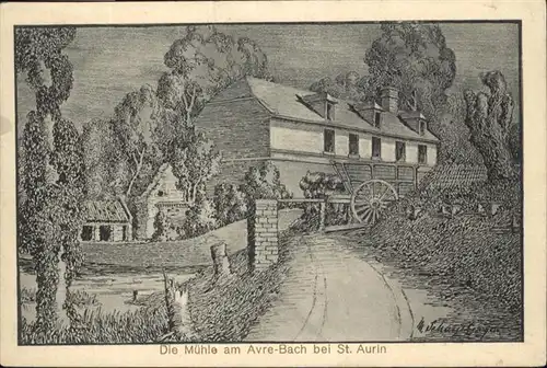 Saint Aurin Avre-bach
Muehle