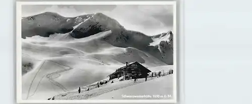 Riezlern Kleinwalsertal Riezlern Schwarzwasser Huette Kleinwalsertal *