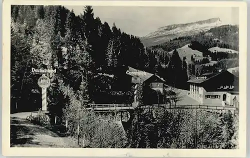 Riezlern Kleinwalsertal Riezlern [Stempelabschlag] Walserschanz Gasthof  x