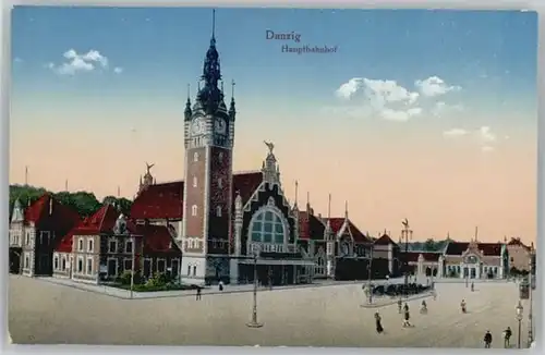 Danzig Westpreussen Danzig Hauptbahnhof * / Gdansk /