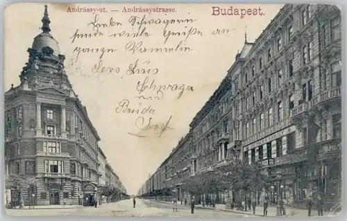 Budapest Budapest Andrassystrasse x / Budapest /