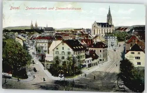 Basel Steinenvorstadt Steinenthorstrasse x