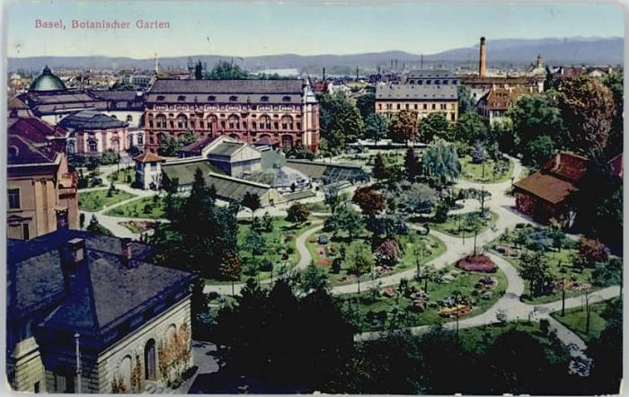 Basel Botanischer Garten X Nr We42500 Oldthing Ansichtskarten Basel Stadt