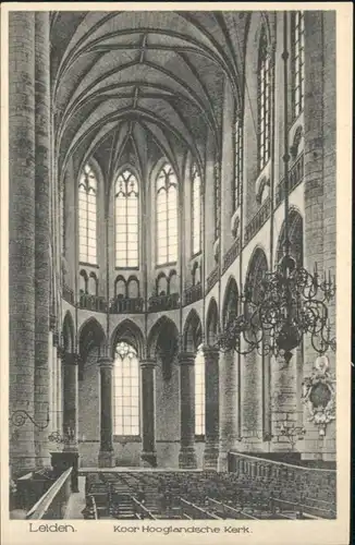 Leiden Koor Hooglandische Kerk / Leiden /