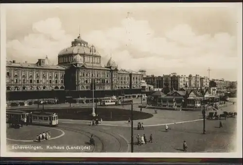 Scheveningen Kurhaus Strassenbahn Kutsche  / Scheveningen /