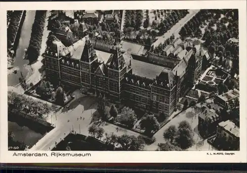 Amsterdam Niederlande Rijksmuseum Fliegeraufnahme  / Amsterdam /