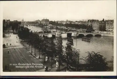 Amsterdam Niederlande Bruecke / Amsterdam /