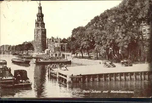 Amsterdam Niederlande Montelbaanstoren  / Amsterdam /