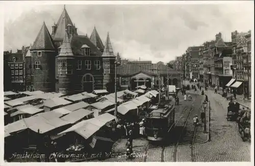 Amsterdam Niederlande Nieuwmarkt Zug / Amsterdam /