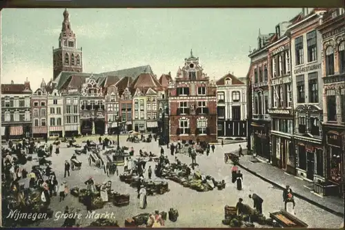 Nijmegen Groote Markt  / Nimwegen Nijmegen /