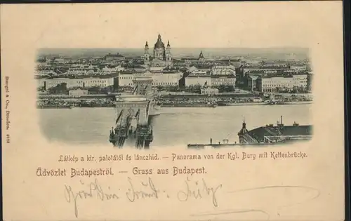 Budapest Kettenbruecke  / Budapest /