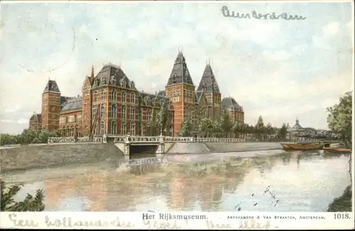 Amsterdam Niederlande [Stempelabschlag] Het Rijksmuseum / Amsterdam /