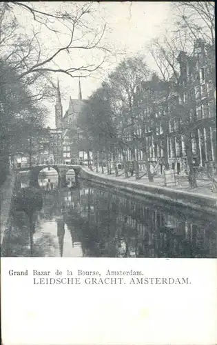 Amsterdam Niederlande Leidsche Gracht  / Amsterdam /