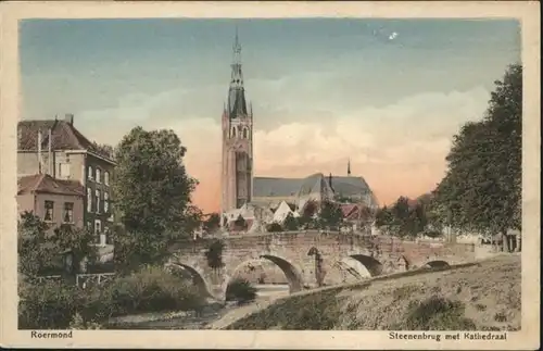 Roermond Steenenbrug Kathedraal / Roermond /
