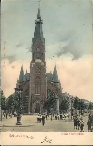 Rotterdam Kerk Oranjeplein / Rotterdam /