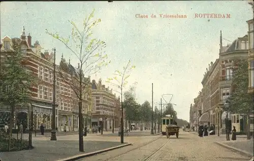 Rotterdam Claes de Vriesselaan Strassenbahn  / Rotterdam /