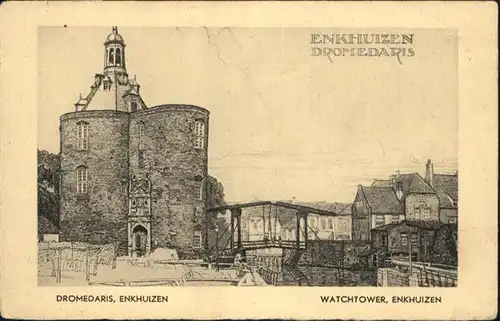 Enkhuizen Dromedars Watchtower / Enkhuizen /