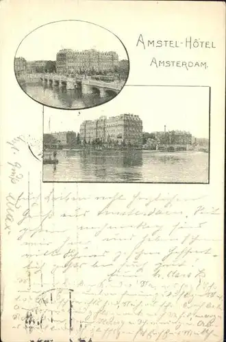 Amsterdam Niederlande Amstel Hotel  / Amsterdam /