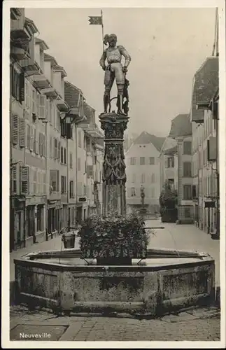 La Neuveville Brunnen / Preles /Bz. La Neuveville