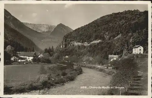 Champ-du-Moulin  / Champ-du-Moulin /Bz. Boudry