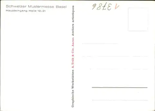 Basel BS Mustermesse / Basel /Bz. Basel Stadt City