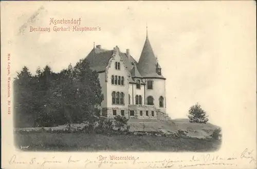 Agnetendorf Wiesenstein / Polen /Polen