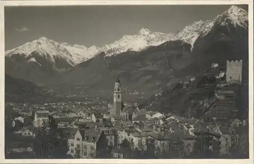 Merano Suedtirol Panorama / Merano /Bozen