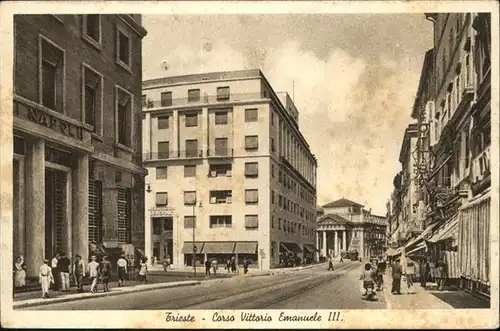Trieste Corso Vittorio Emanuele / Trieste /