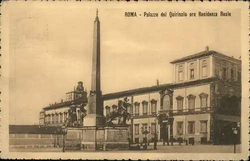 Rom Roma Palazzo Quirinale Residenza Reale /  /Rom