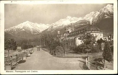 Merano Suedtirol Passeggiata Casino / Merano /Bozen