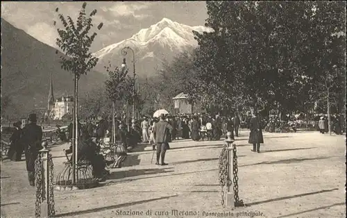 Merano Suedtirol Passeggiata principale / Merano /Bozen