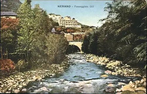 Merano Suedtirol Passeggiata Gilf / Merano /Bozen