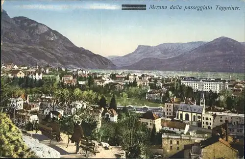 Merano Suedtirol Passeggiata Tappeiner / Merano /Bozen