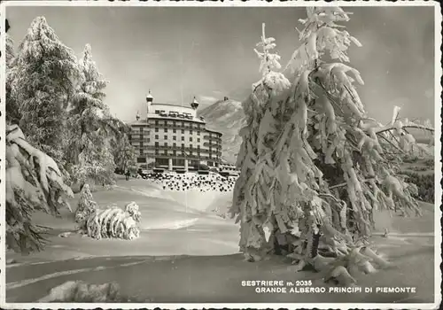 Sestriere Albergo Principi Piemonte / Italien /