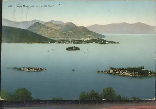 Lago Maggiore Tre Isole / Italien /