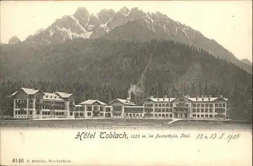 Toblach Hotel Toblach / Italien /Italien